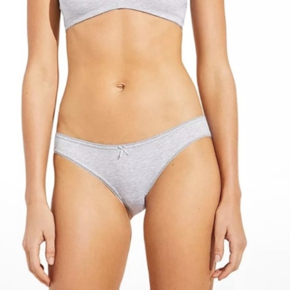 EBERJEY Pima Goddess Everday Panty in Heather Grey - Small/Medium - New